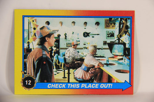 Back To The Future II 1989 Trading Card #12 Check This Place Out L009421