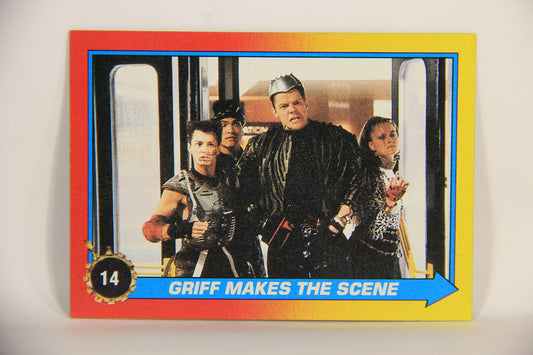 Back To The Future II 1989 Trading Card #14 Griff Makes The Scene L009422