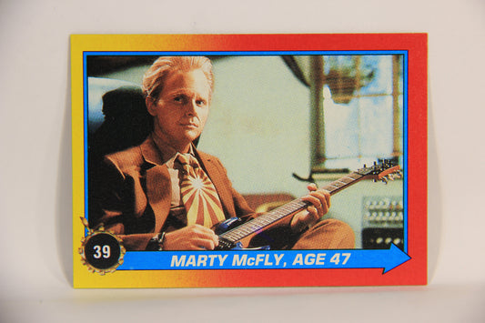 Back To The Future II 1989 Trading Card #39 Marty McFly Age 47 L009434
