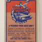 Back To The Future II 1989 Trading Card #40 A Peekaboo From Guess Who L009435