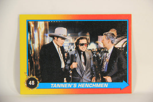 Back To The Future II 1989 Trading Card #48 Tannen's Henchmen L009439