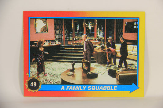Back To The Future II 1989 Trading Card #49 A Family Squabble L009440