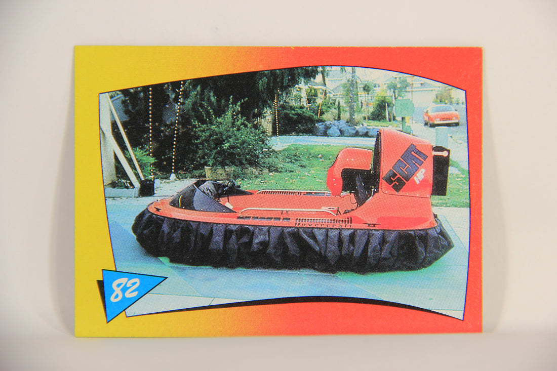 Back To The Future II 1989 Trading Card #82 Scat Hovercraft L009454