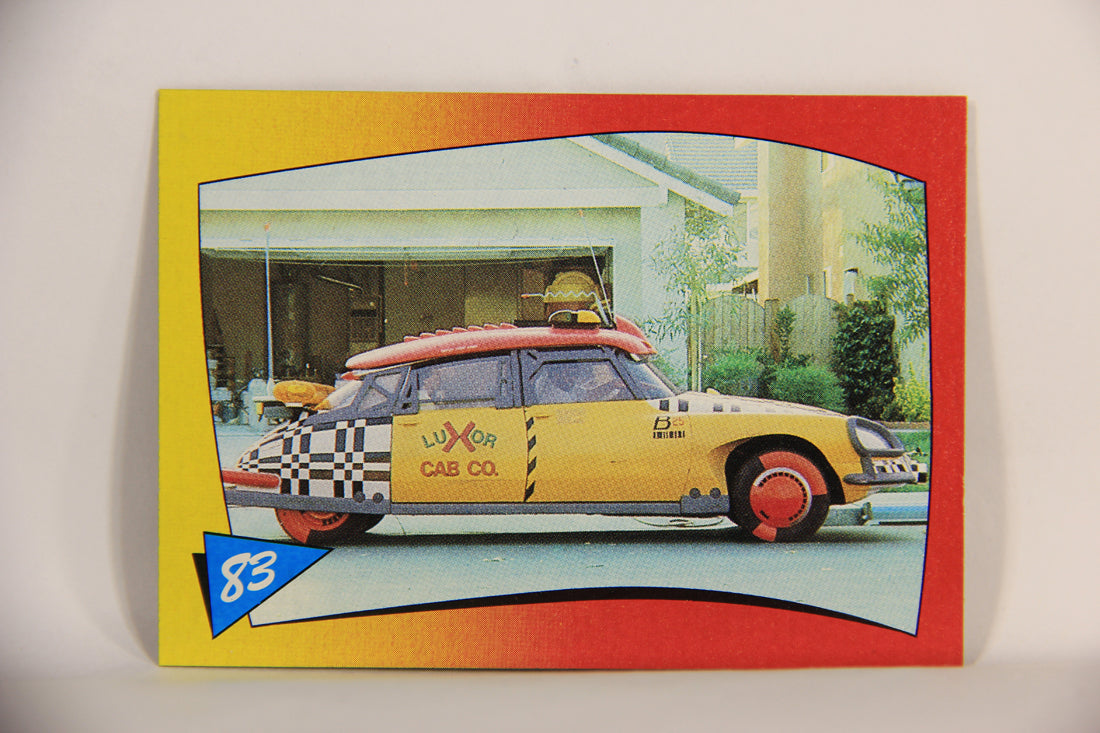 Back To The Future II 1989 Trading Card #83 Taxi Cab L009455