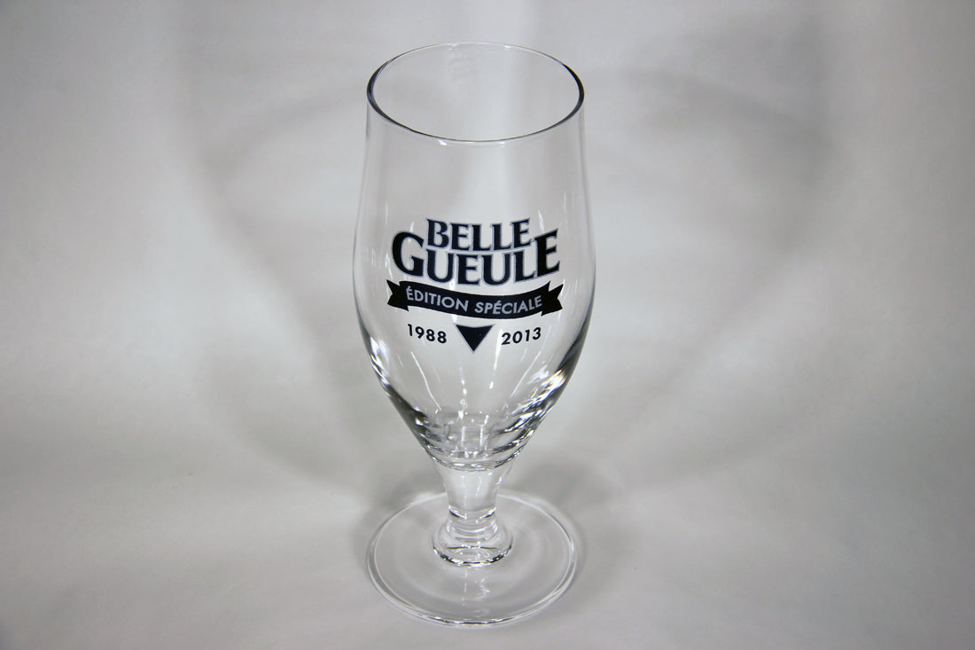 Belle Gueule Beer Glass 25th Anniversary Special Edition Tulip Glass Canada Qc L009524