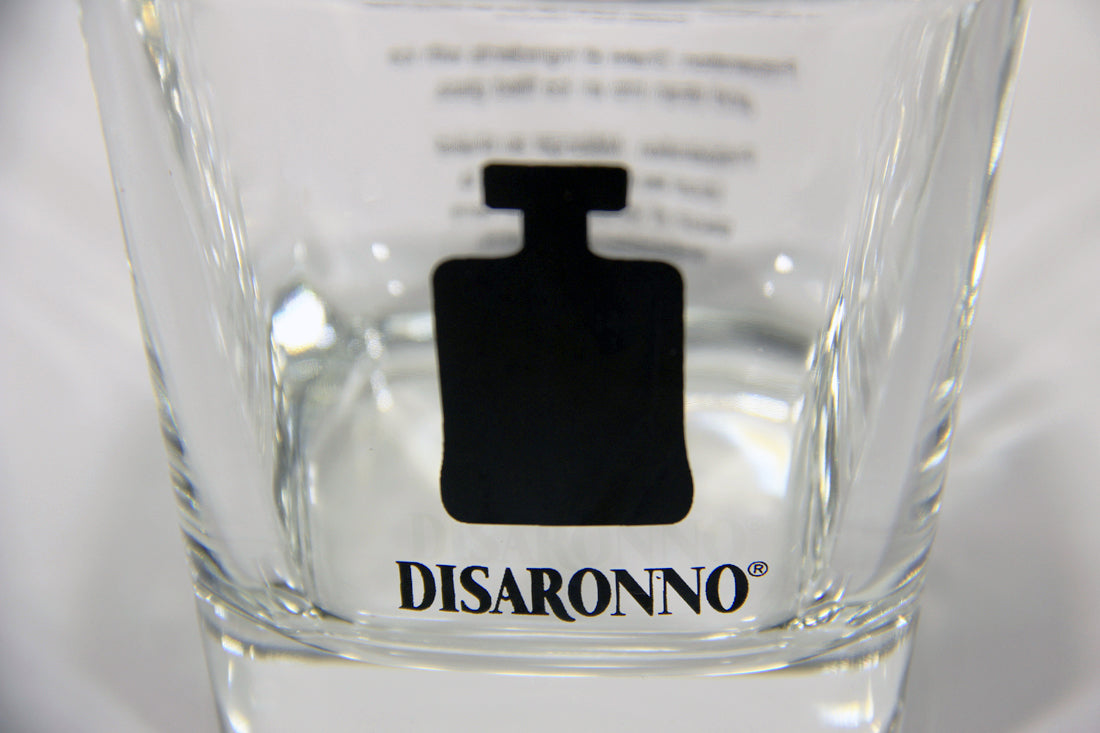 Disaronno Nice Stylish Square Shaped Liqueur Glass Italy L009548