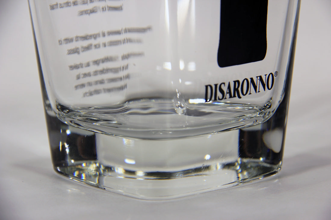 Disaronno Nice Stylish Square Shaped Liqueur Glass Italy L009548