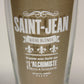 St Jean L'Alchimiste Brewery Pilsner Glass FR Box Can Quebec Lys Flowers Logo L009591