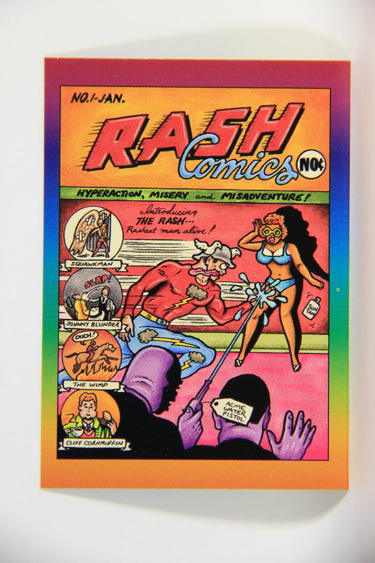 Defective Comics 1993 Trading Card #6 Rash Comics #1 ENG L009828