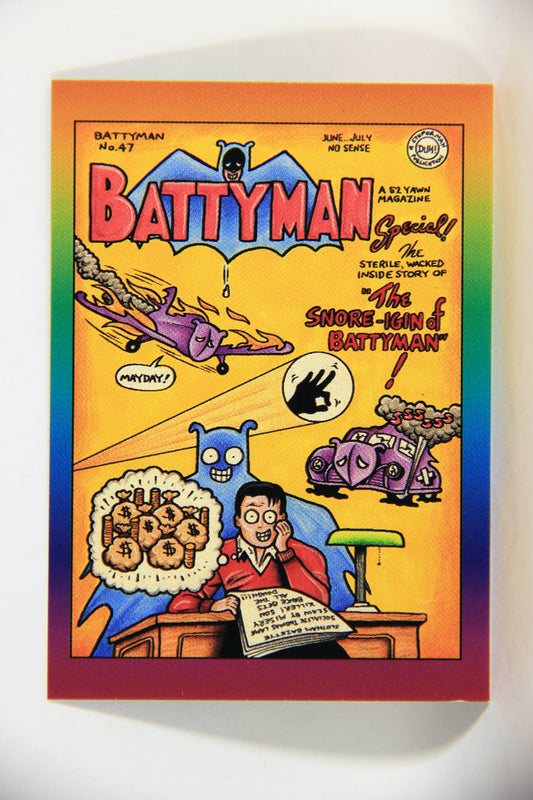 Defective Comics 1993 Trading Card #13 Battyman #47 ENG L009835