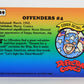 Defective Comics 1993 Trading Card #29 Offenders #4 ENG L009851
