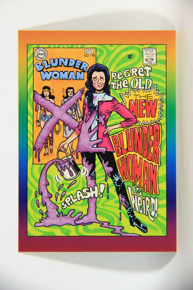 Defective Comics 1993 Trading Card #33 Blunder Woman #178 ENG L009855