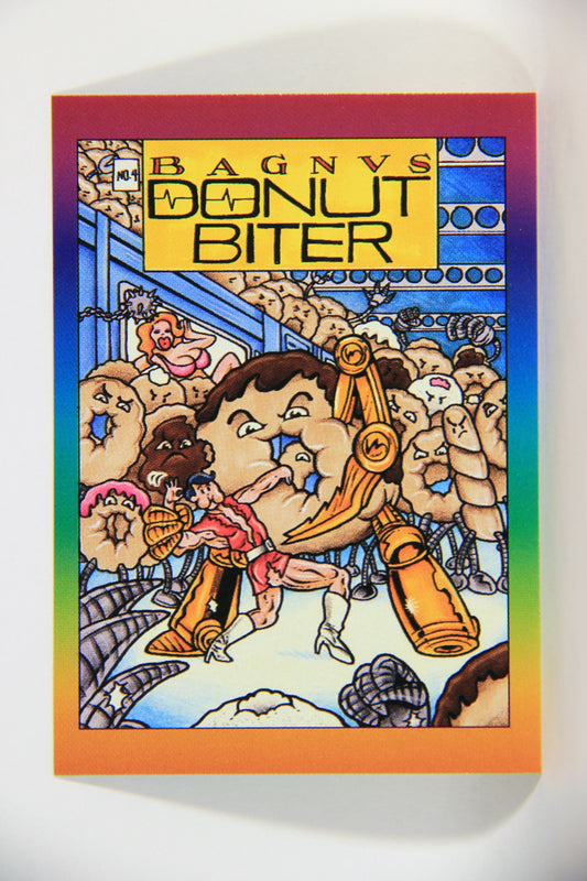 Defective Comics 1993 Trading Card #44 Bagnus Donut Biter #4 ENG L009866