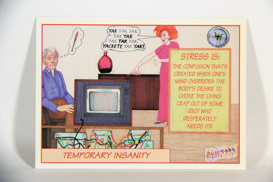 Spoofy Tunes 1993 Trading Card #2 Temporary Insanity L009874