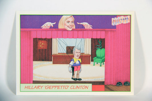 Spoofy Tunes 1993 Trading Card #47 Hillary Geppetto Clinton L009919