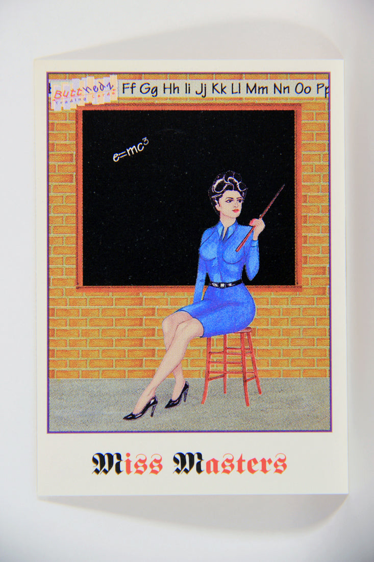 Spoofy Tunes 1993 Trading Card Miss Masters Biography Chase Card L009928