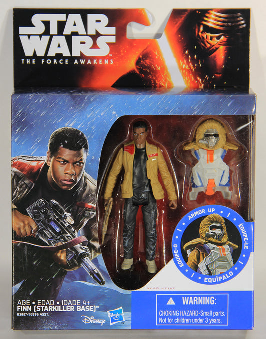 Star Wars Force Awakens FINN Starkiller Base Armor Up Action Figure L010111