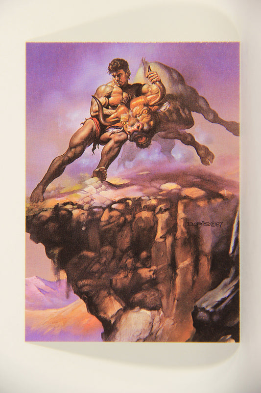 Boris Vallejo 1991 Artwork Trading Card #6 Taurus The Bull L010203