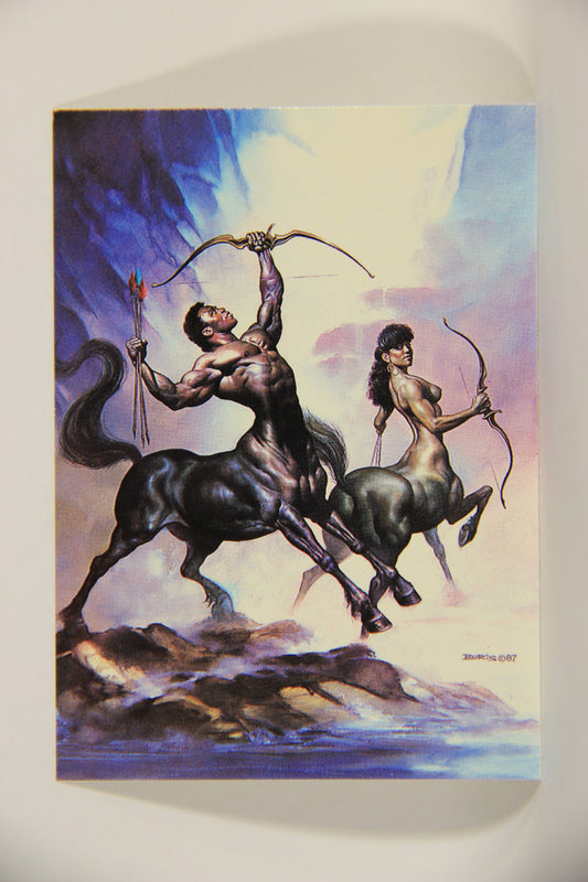 Boris Vallejo 1991 Artwork Trading Card #14 Sagittarius The Archer L010211