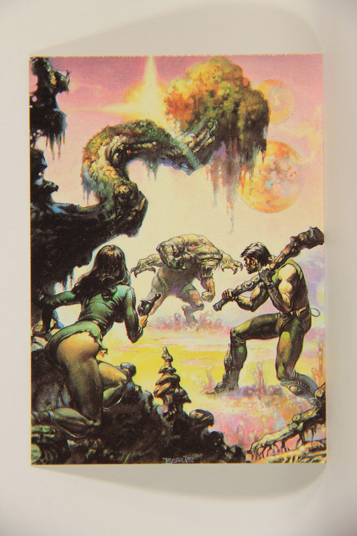 Boris Vallejo 1991 Artwork Trading Card #17 Through The Reality Warp L010214