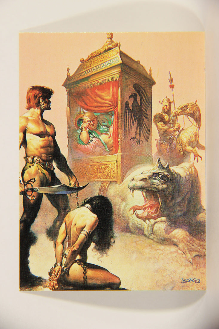 Boris Vallejo 1991 Artwork Trading Card #18 Tarnsman L010215