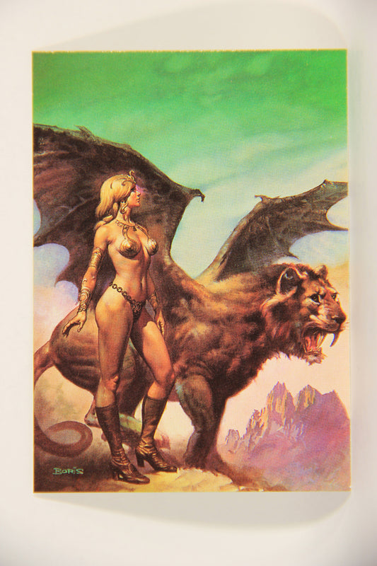 Boris Vallejo 1991 Artwork Trading Card #19 The High Couch Of Silistra L010216