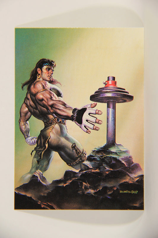 Boris Vallejo 1991 Artwork Trading Card #43 Dumbell L010240