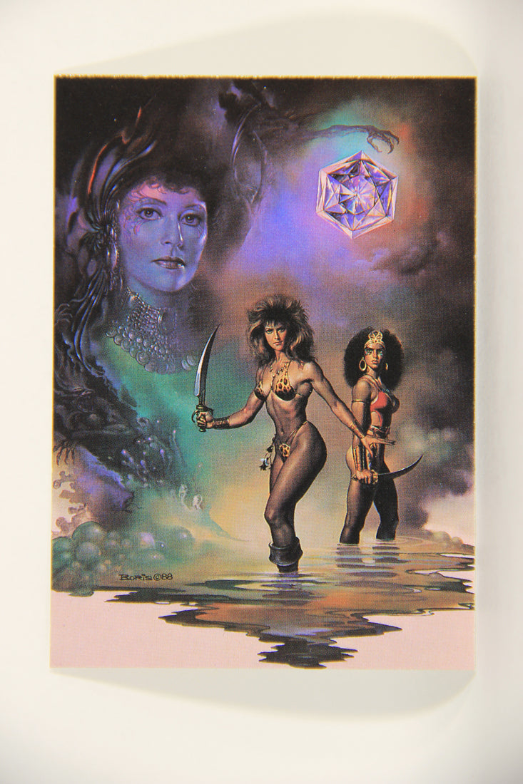 Boris Vallejo 1991 Artwork Trading Card #44 Magic Crystal L010241