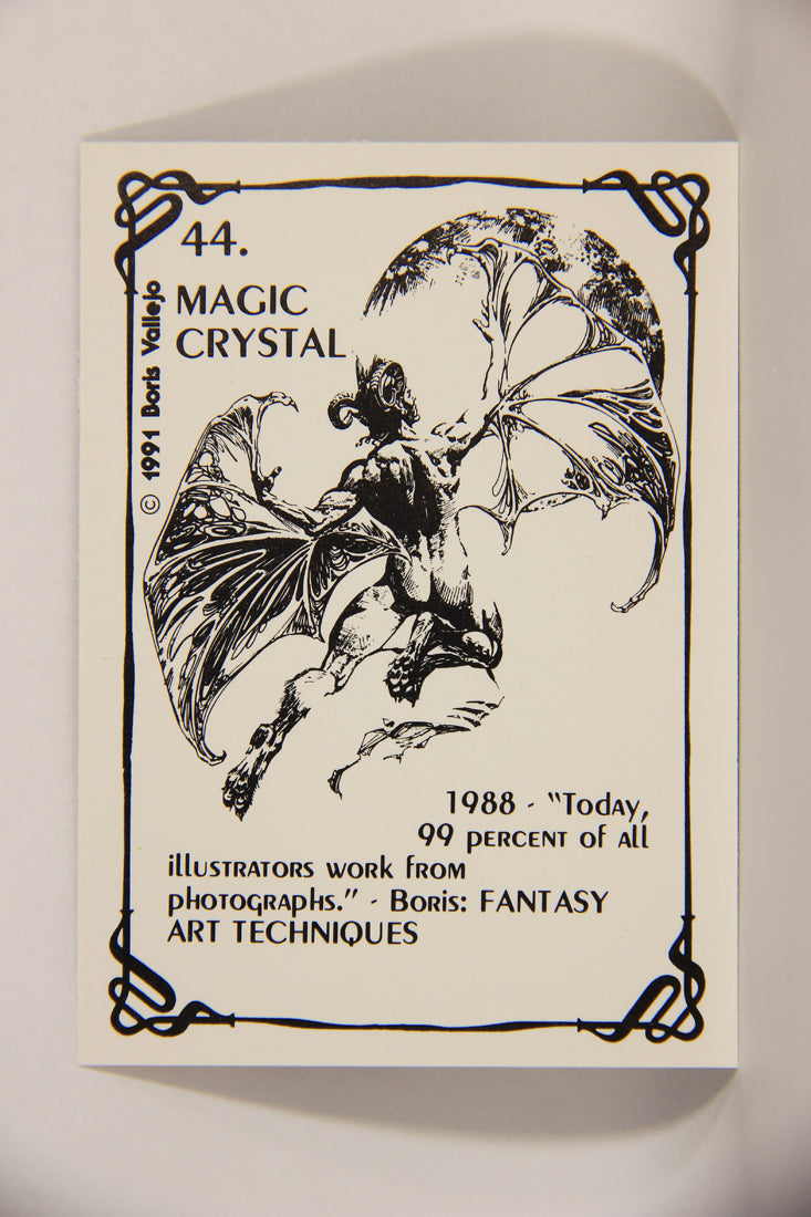 Boris Vallejo 1991 Artwork Trading Card #44 Magic Crystal L010241