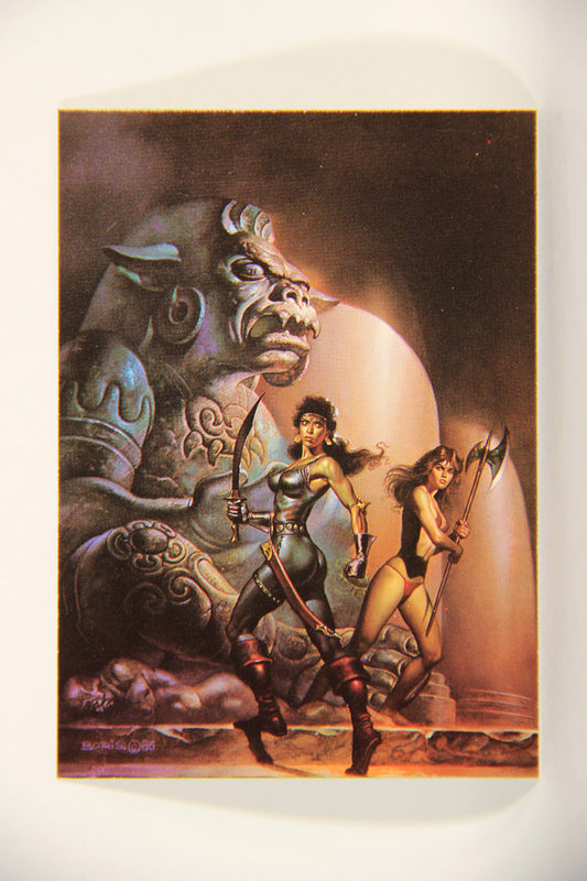 Boris Vallejo 1991 Artwork Trading Card #48 Mother & Daughter L010245