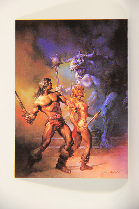 Boris Vallejo 1991 Artwork Trading Card #49 Against The Odds L010246