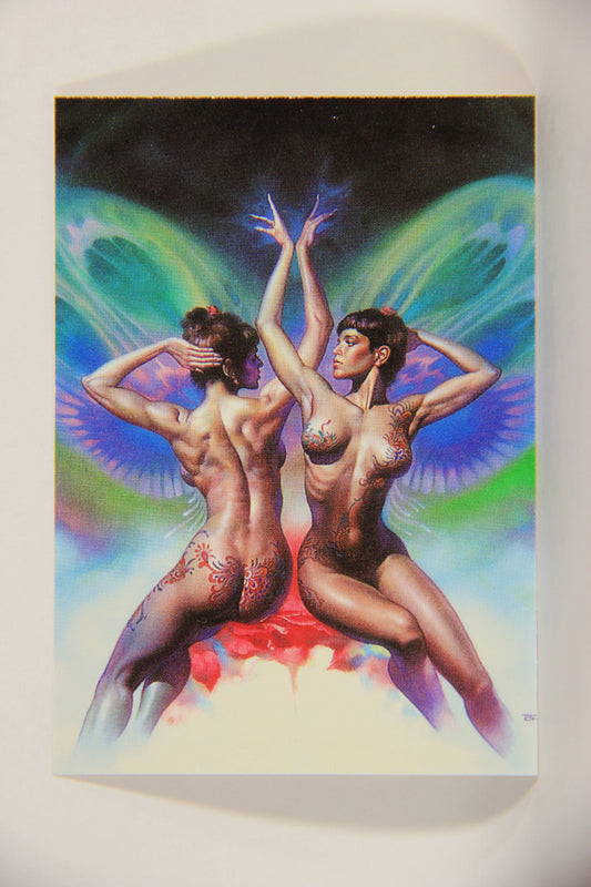 Boris Vallejo 1991 Artwork Trading Card #50 Gemini The Twins L010247