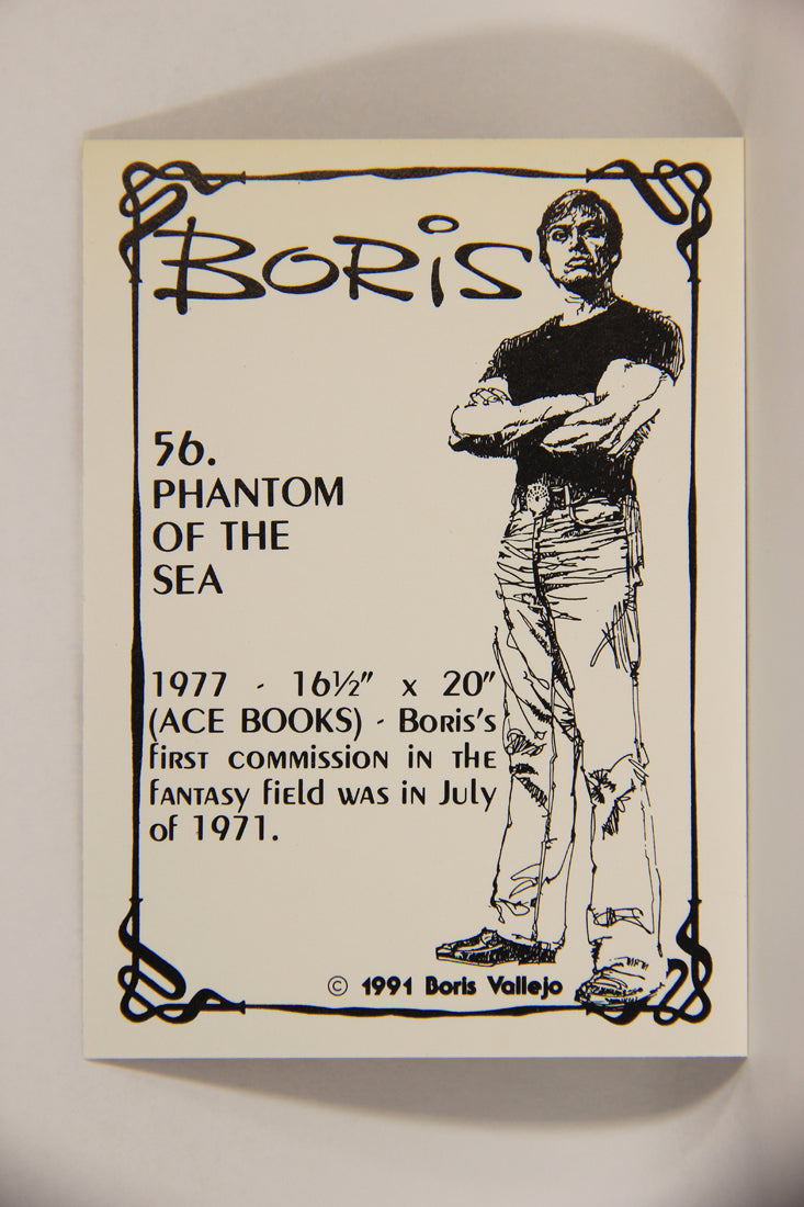 Boris Vallejo 1991 Artwork Trading Card #56 Phantom Of The Sea L010253