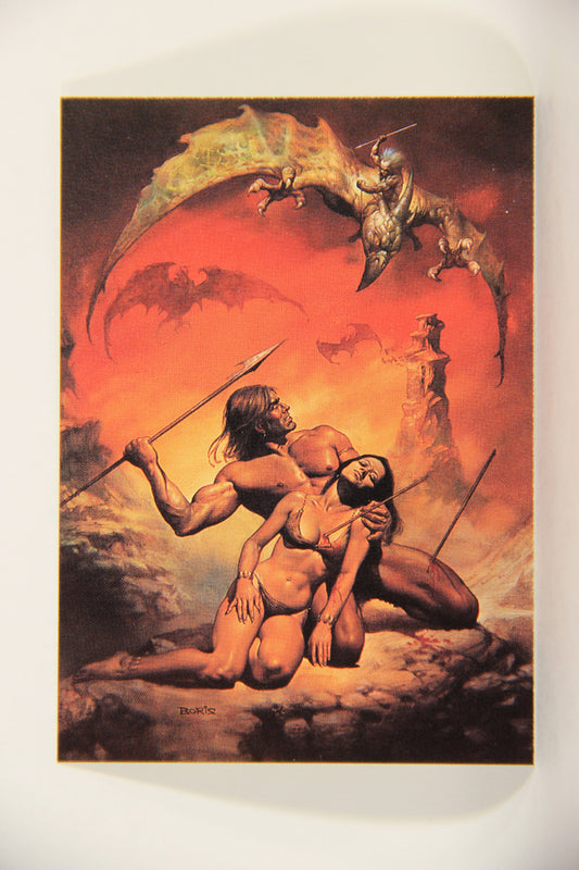 Boris Vallejo 1991 Artwork Trading Card #69 The Last Stand L010266