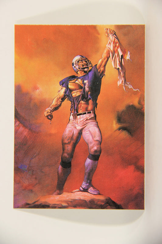 Boris Vallejo 1991 Artwork Trading Card #73 Football Hero L010270