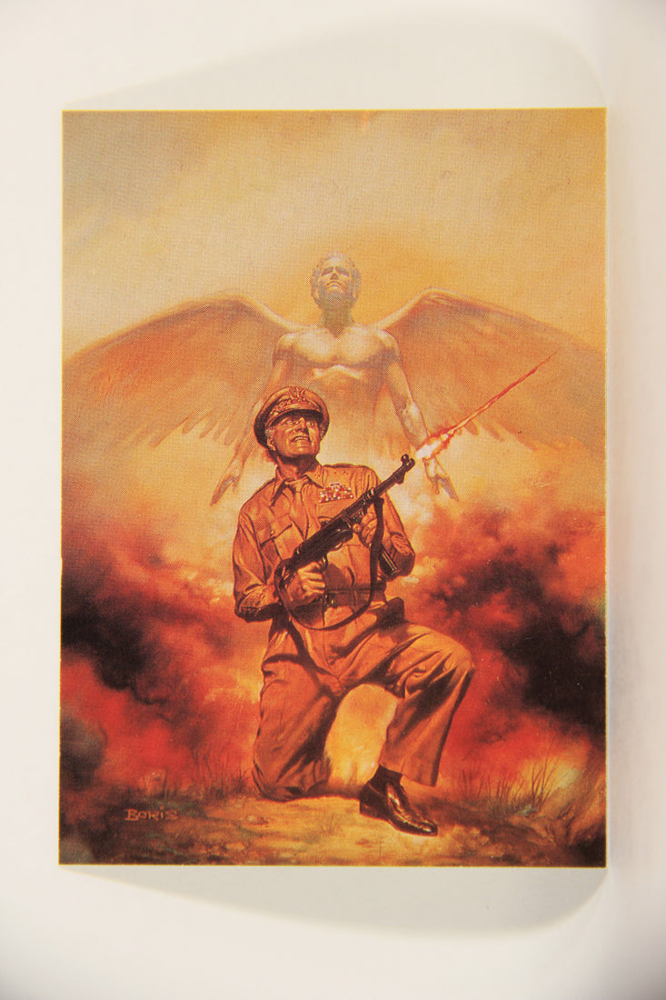 Boris Vallejo 1991 Artwork Trading Card #75 The General Zapped An Angel L010272