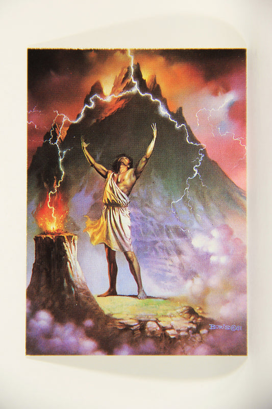 Boris Vallejo 1991 Artwork Trading Card #77 Elijah L010274