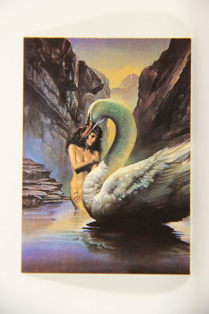 Boris Vallejo 1991 Artwork Trading Card #84 Leda And The Swan L010281