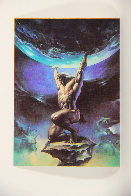 Boris Vallejo 1991 Artwork Trading Card #85 Atlas L010282