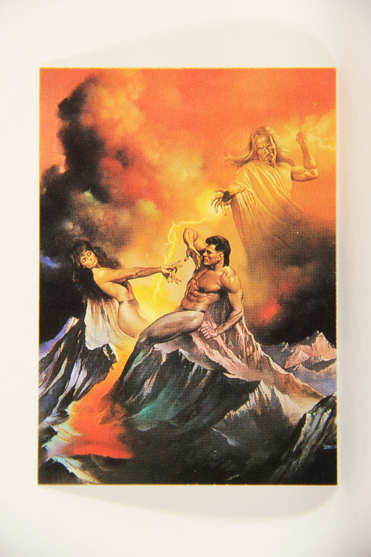 Boris Vallejo 1991 Artwork Trading Card #86 Es And The Creation L010283