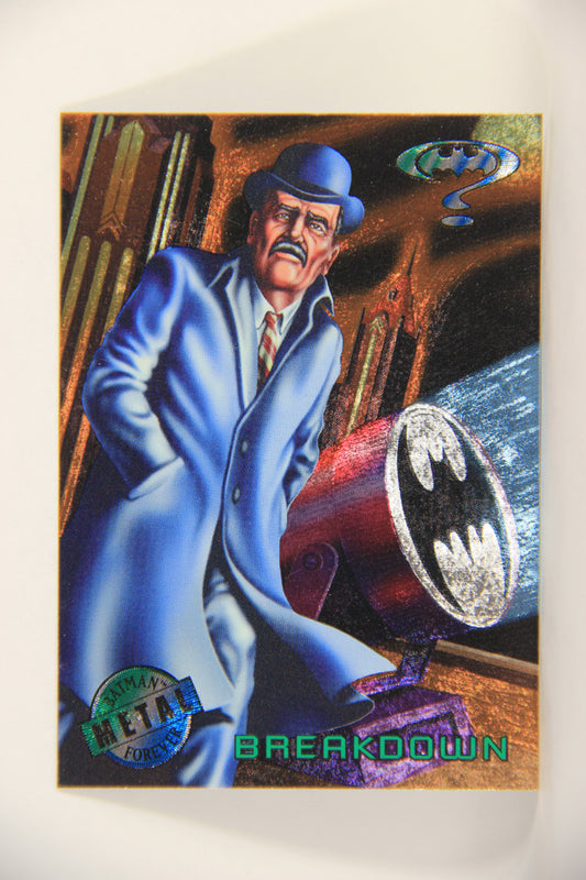Batman Forever Metal 1995 Trading Card #3 Breakdown L010314