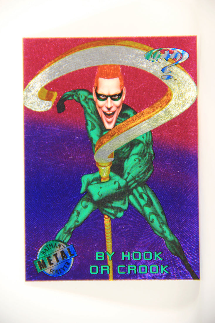 Batman Forever Metal 1995 Trading Card #5 By Hook Or Crook L010316