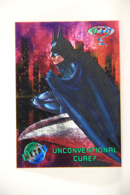 Batman Forever Metal 1995 Trading Card #7 Unconventional Cure L010318