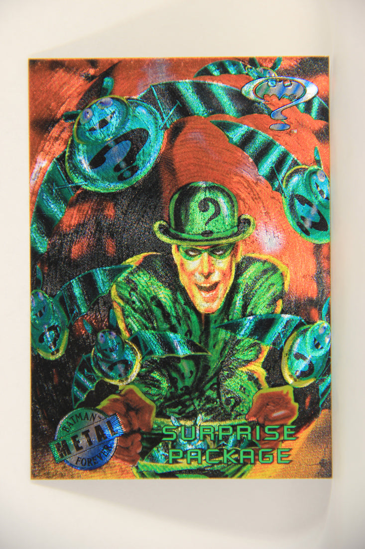 Batman Forever Metal 1995 Trading Card #15 Surprise Package L010326
