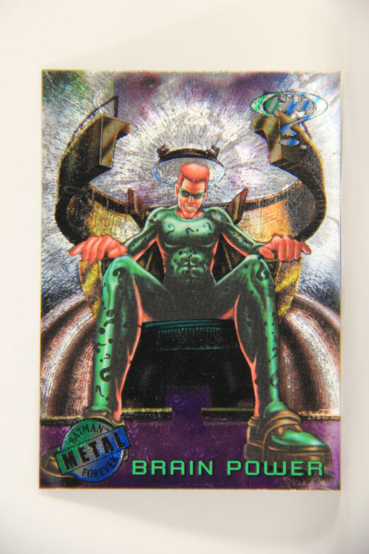 Batman Forever Metal 1995 Trading Card #17 Brain Power L010328