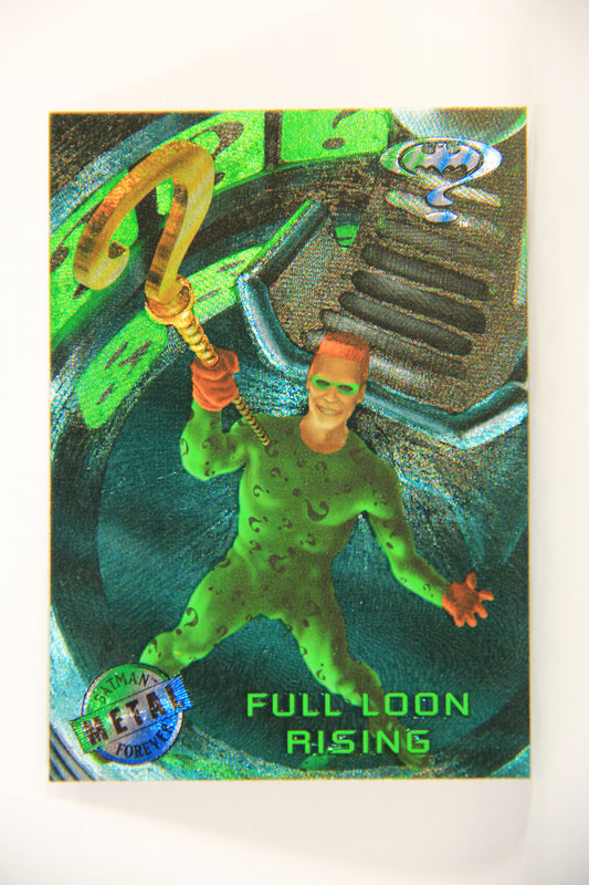 Batman Forever Metal 1995 Trading Card #18 Full Loon Rising L010329