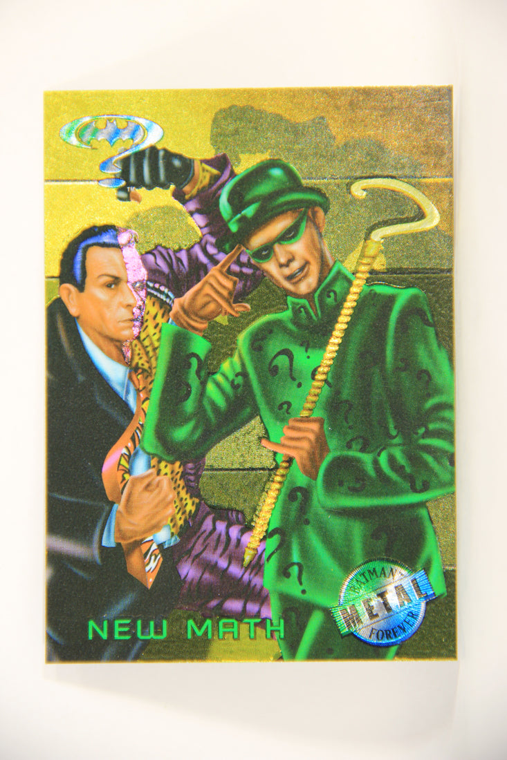 Batman Forever Metal 1995 Trading Card #19 New Math L010330
