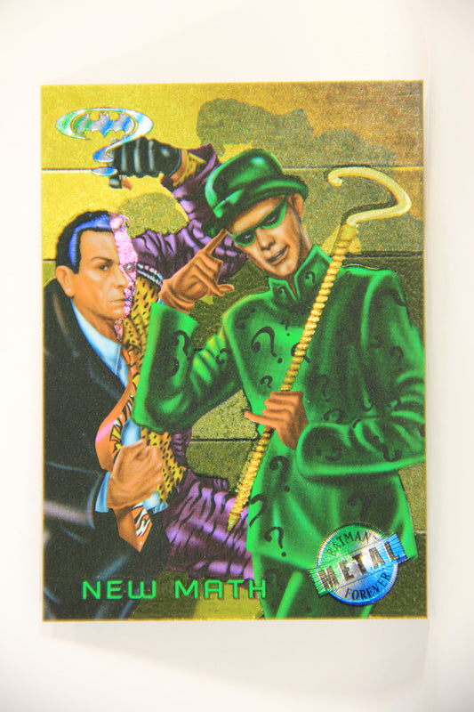 Batman Forever Metal 1995 Trading Card #19 New Math L010330