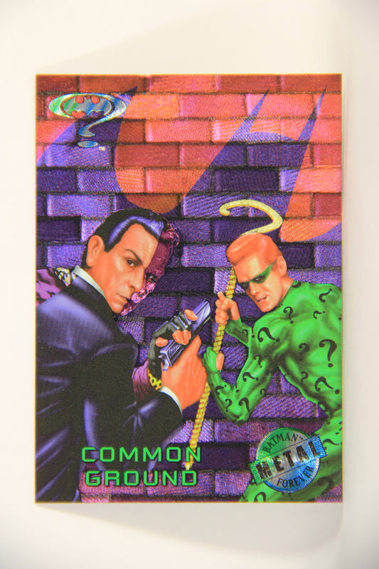 Batman Forever Metal 1995 Trading Card #20 Common Ground L010331
