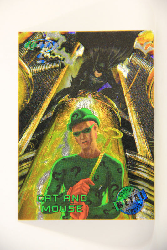 Batman Forever Metal 1995 Trading Card #21 Cat And Mouse L010332